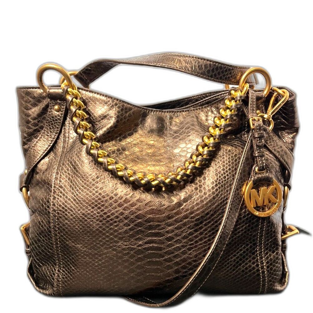 Michael Kors Tristan Limited Edition Python Snake… - image 1